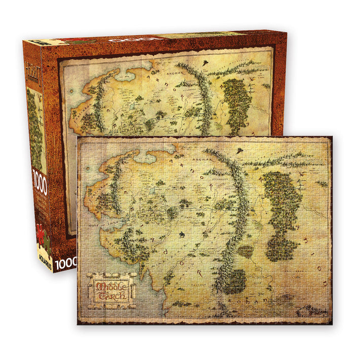 The Hobbit - Map 1000pc Puzzle