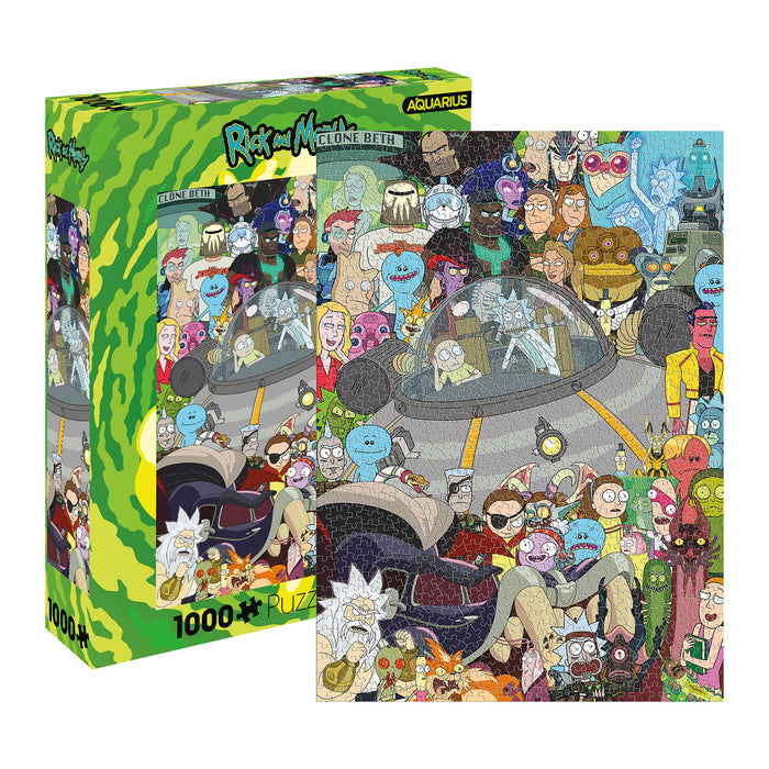 Rick & Morty - Cast 1000pc Puzzle