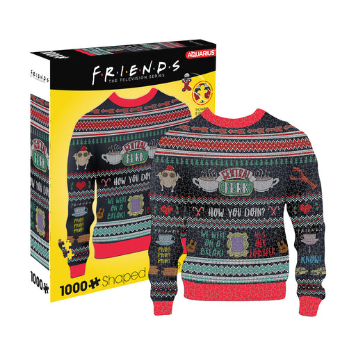 Friends Ugly Sweater 1000pc Shaped Puzzle