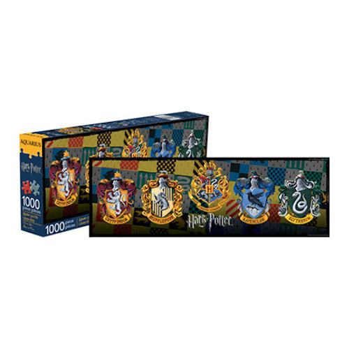 Harry Potter Crests 1000pc Slim Puzzle | Cookie Jar - Home of the Coolest Gifts, Toys & Collectables