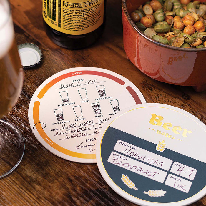 Beer Notes - Beer Mat Tasting Notes