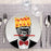 Mustard - Wild Dining - Gary Gorilla Ceramic Dinner Plate