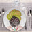 Mustard - Wild Dining - Courtney Cat Ceramic Dinner Plate
