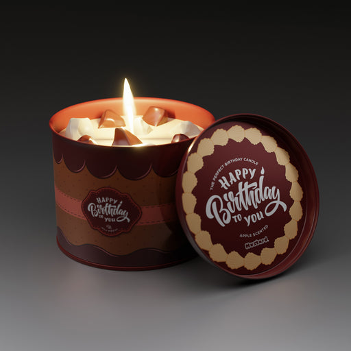 Mustard - Make A Wish Birthday Candle - Apple Scented