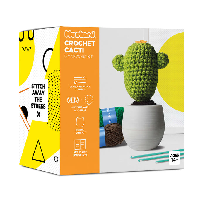 Mustard - Crochet Cactus  - Classic