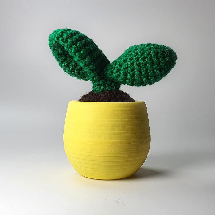 Mustard - Crochet Cactus - Leaf