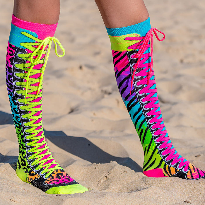 Safari Socks with Shoelaces