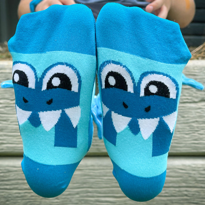 Shark Socks with Spikes