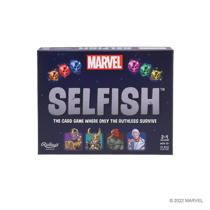 Disney Marvel Selfish Card Game