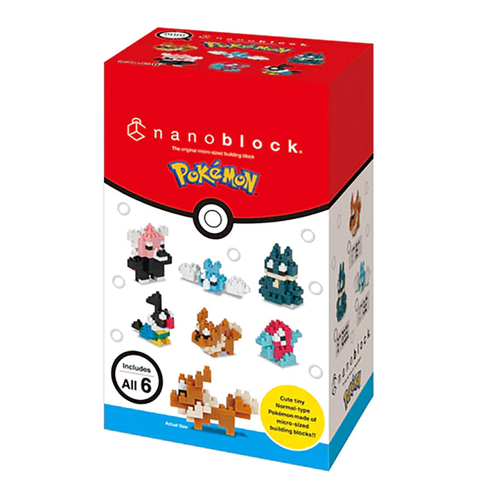 Nanoblock - Mini Pokemon Box - Normal Type