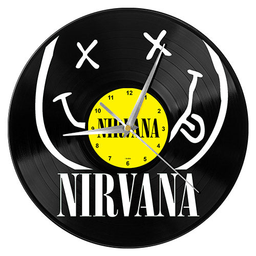 Nirvana Vinyl Wall Clock | Cookie Jar - Home of the Coolest Gifts, Toys & Collectables