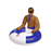 Drinking Buddies - Inflatable Hunk Sailor Pool Ring