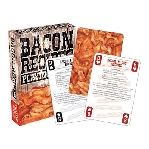 Bacon Recipes Playing Cards | Cookie Jar - Home of the Coolest Gifts, Toys & Collectables