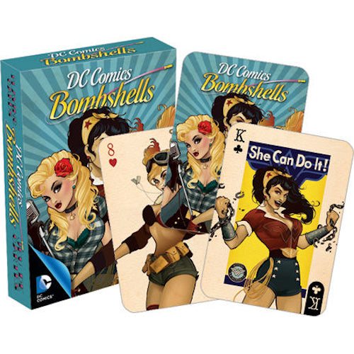 DC Comics Bombshells Playing Cards | Cookie Jar - Home of the Coolest Gifts, Toys & Collectables