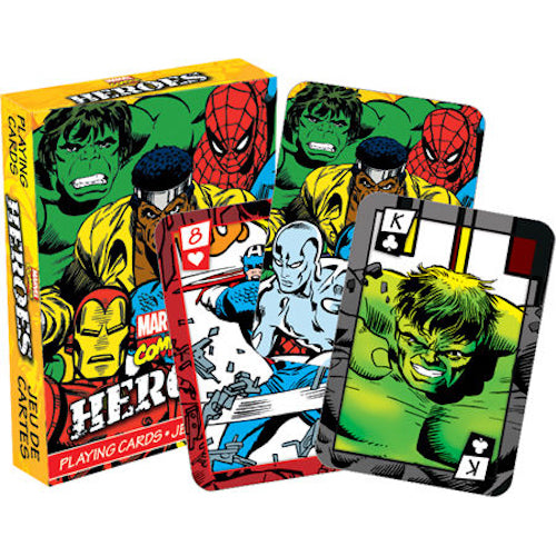 Marvel - Heroes Comics Playing Cards | Cookie Jar - Home of the Coolest Gifts, Toys & Collectables