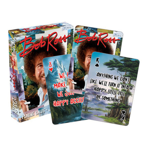 Bob Ross Quotes Playing Cards | Cookie Jar - Home of the Coolest Gifts, Toys & Collectables