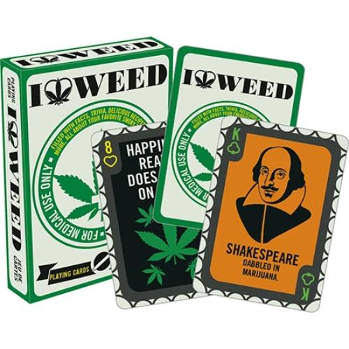 I Love Weed Playing Cards | Cookie Jar - Home of the Coolest Gifts, Toys & Collectables