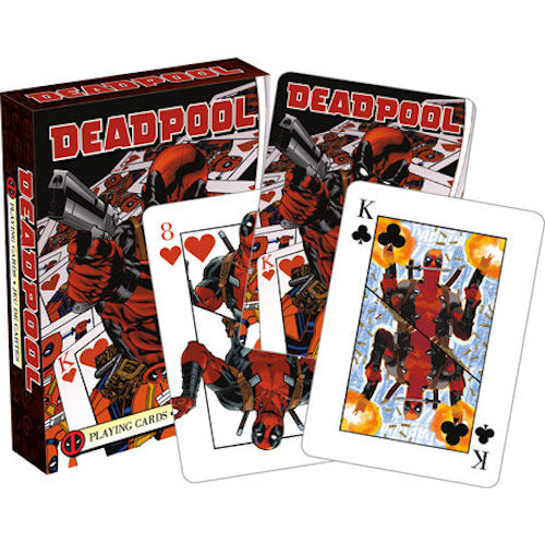 Marvel - Deadpool Mirror Playing Cards | Cookie Jar - Home of the Coolest Gifts, Toys & Collectables