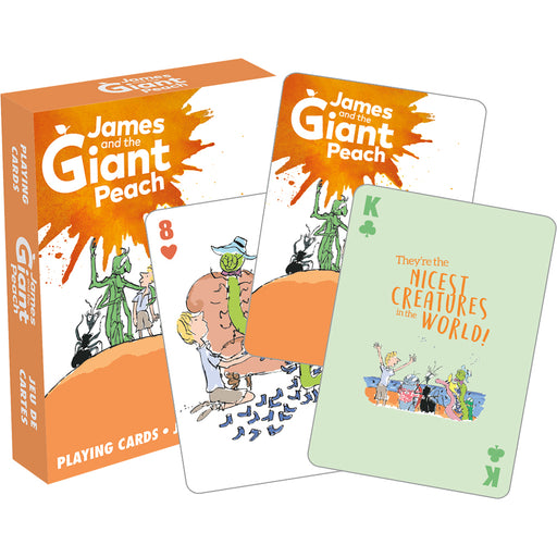 Roald Dahl - James & The Giant Peach Playing Cards | Cookie Jar - Home of the Coolest Gifts, Toys & Collectables