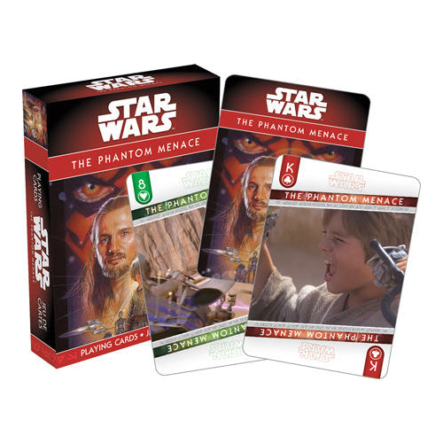 Star Wars - Ep. 1 The Phantom Menace Playing Cards | Cookie Jar - Home of the Coolest Gifts, Toys & Collectables