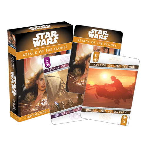 Star Wars - Ep. 2 Attack Of The Clones Playing Cards | Cookie Jar - Home of the Coolest Gifts, Toys & Collectables