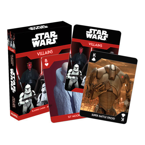 Star Wars - Dark Side Villains Playing Cards | Cookie Jar - Home of the Coolest Gifts, Toys & Collectables