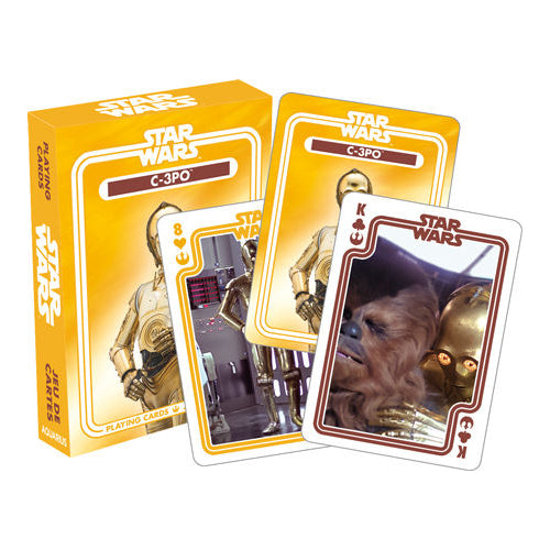 Star Wars - C-3PO Playing Cards | Cookie Jar - Home of the Coolest Gifts, Toys & Collectables