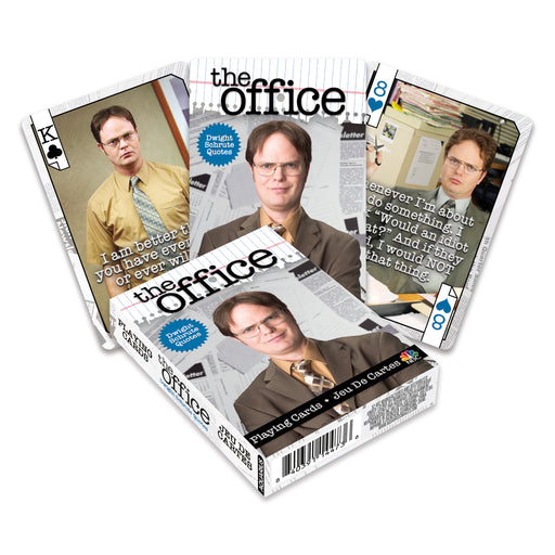 The Office - Dwight Quotes Playing Cards