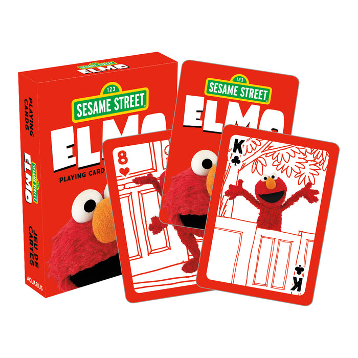 Sesame Street - Elmo Playing Cards | Cookie Jar - Home of the Coolest Gifts, Toys & Collectables
