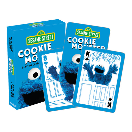 Sesame Street - Cookie Monster Playing Cards | Cookie Jar - Home of the Coolest Gifts, Toys & Collectables