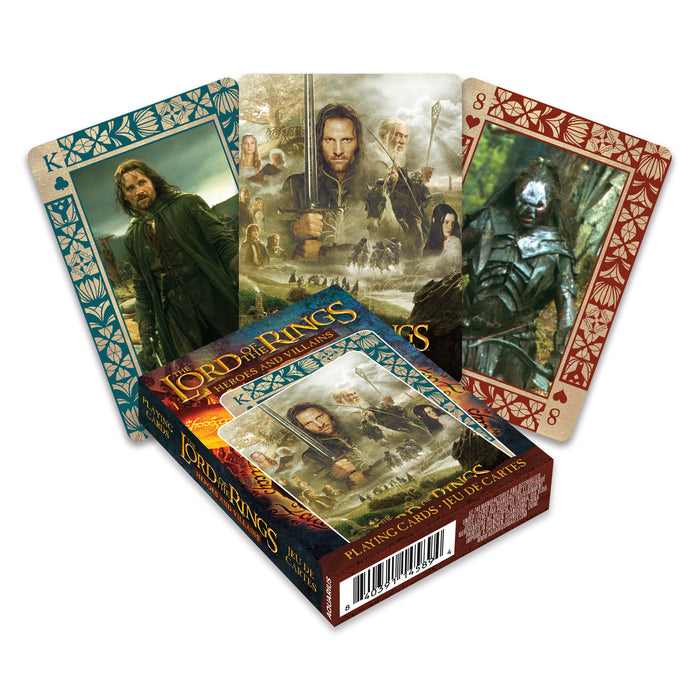 Lord of the Rings - Heroes & Villains Playing Cards