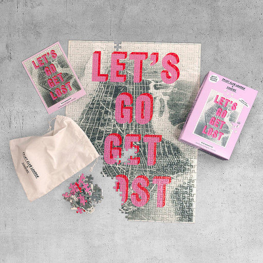 Luckies Print Club - Lets Go Get Lost 500pc Puzzle