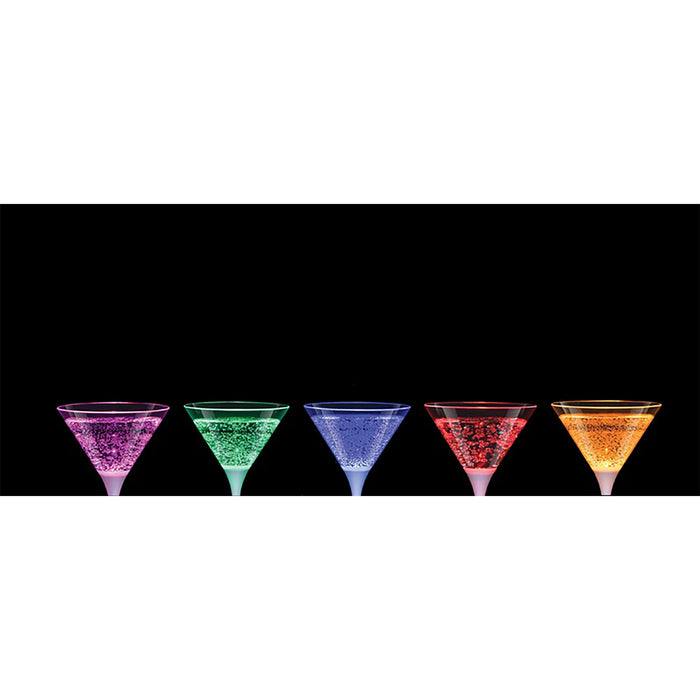 LED Cocktail Party Glasses (Set of 2) - Red