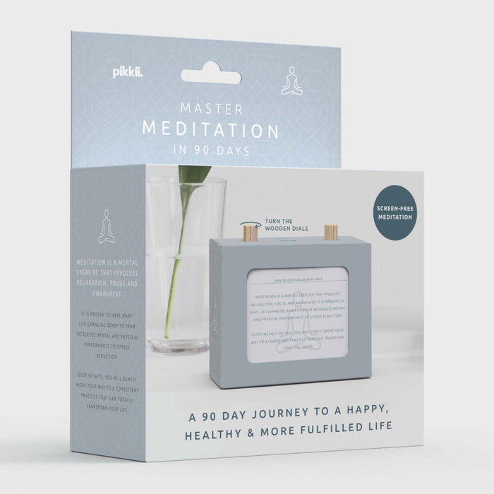 Meditation Mastery in 90 Days - Scroll Box