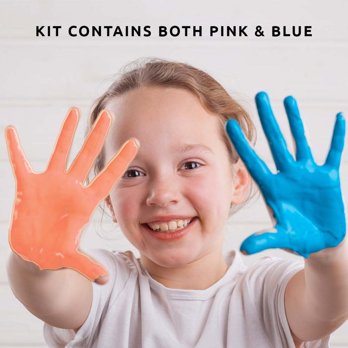 Kids Handprint Shrink Keyring Kit