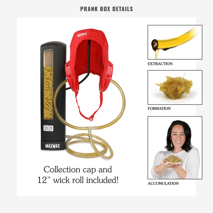 PRANK-O Prank Gift Box - Earwax Candle Kit