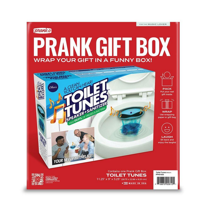 PRANK-O Prank Gift Box - Toilet Tunes