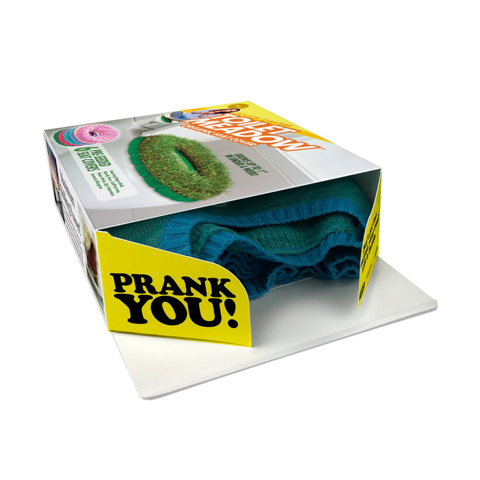 PRANK-O Prank Gift Box - Toilet Meadow