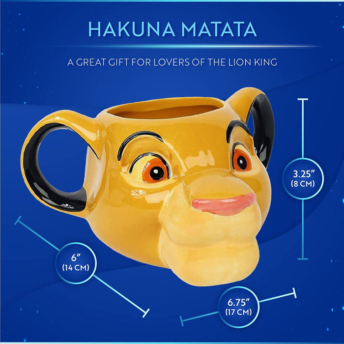 The Lion King - Simba Shaped Mug