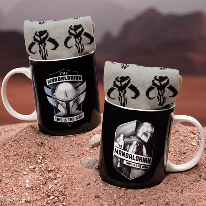 Star Wars: The Mandalorian - Mandalorian 'This is the way' Mug and Socks Set