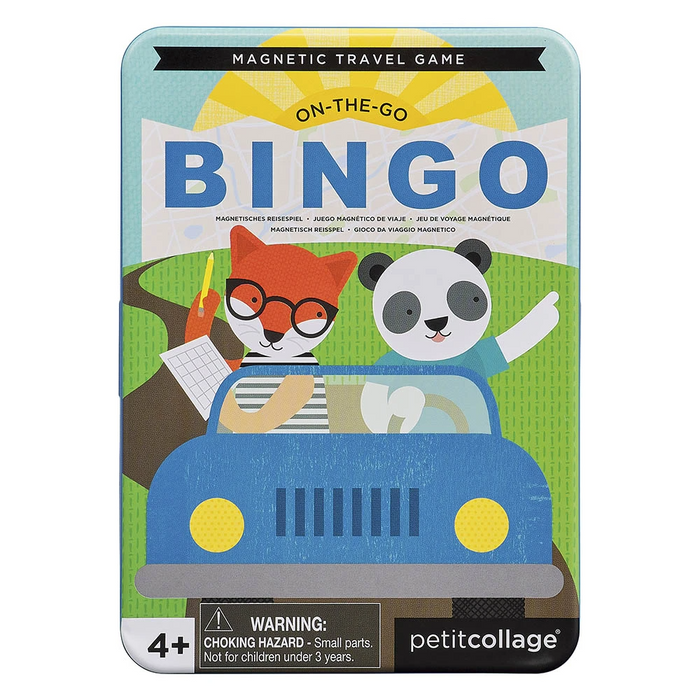 Petit Collage - Travel Bingo Magnetic Travel Game