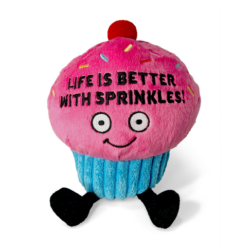 "Life is Better with Sprinkles!" Cupcake