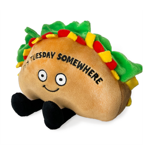 "It's Tuesday Somewhere" Plush Taco