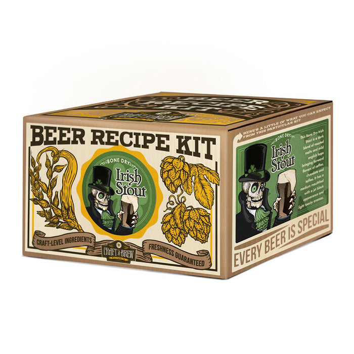 Craft A Brew - Bone Dry Irish Stout Refill Kit | Cookie Jar - Home of the Coolest Gifts, Toys & Collectables