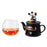 Mickey & Minnie Snowdome Teapot