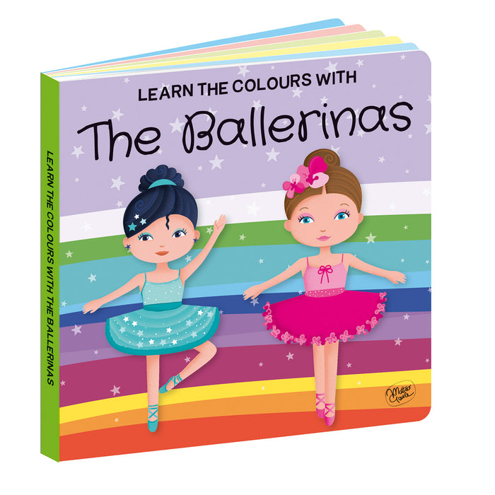 Sassi Learn Colours Ballerinas 3D Puzzle and Book Set, 40 pcs