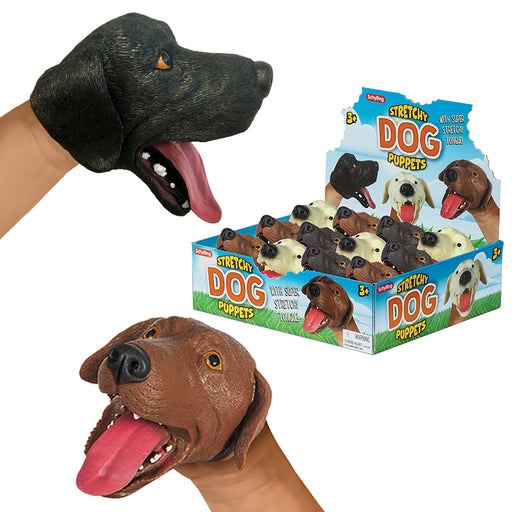 Schylling - Stretchy Dog Hand Puppets | Cookie Jar - Home of the Coolest Gifts, Toys & Collectables