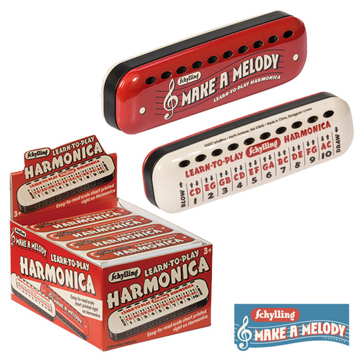 Schylling - Learn To Play Harmonica | Cookie Jar - Home of the Coolest Gifts, Toys & Collectables