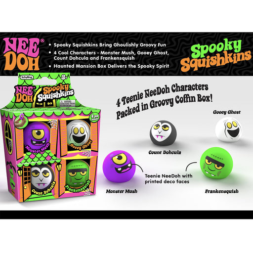 Schylling - Spooky Squishkins Haunted House Nee-Doh