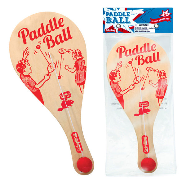 Schylling - Paddle Ball Game | Cookie Jar - Home of the Coolest Gifts, Toys & Collectables